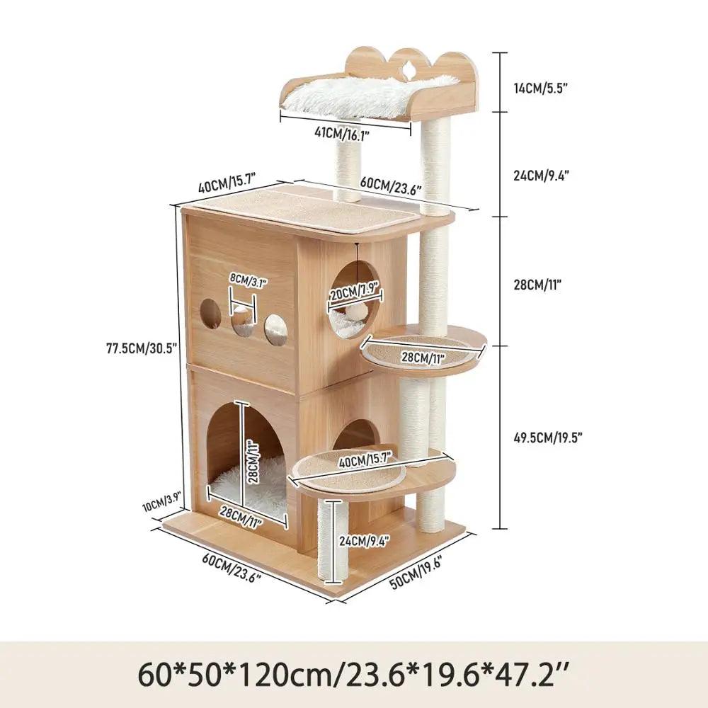 Cat's Tree Tower - whiskerwonderland