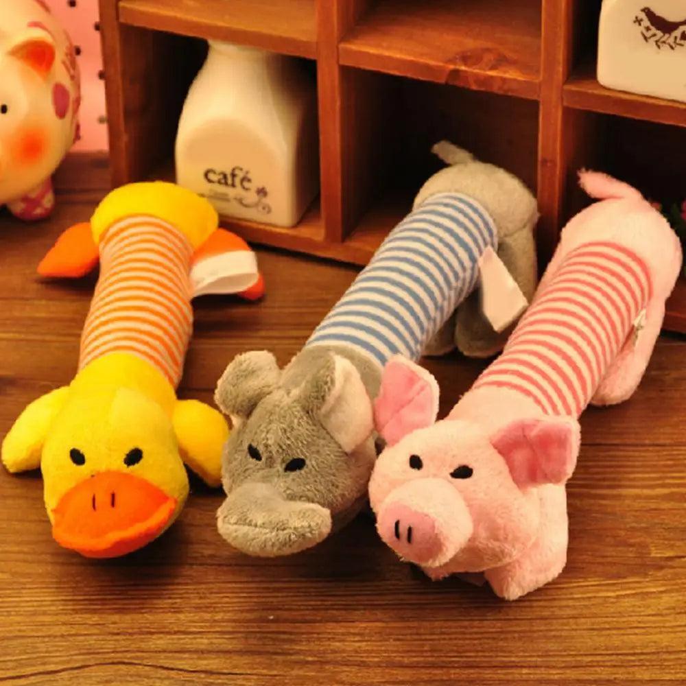 Elephant Pig Duck Squeaky Resistant Dog Pets Accessories - whiskerwonderland