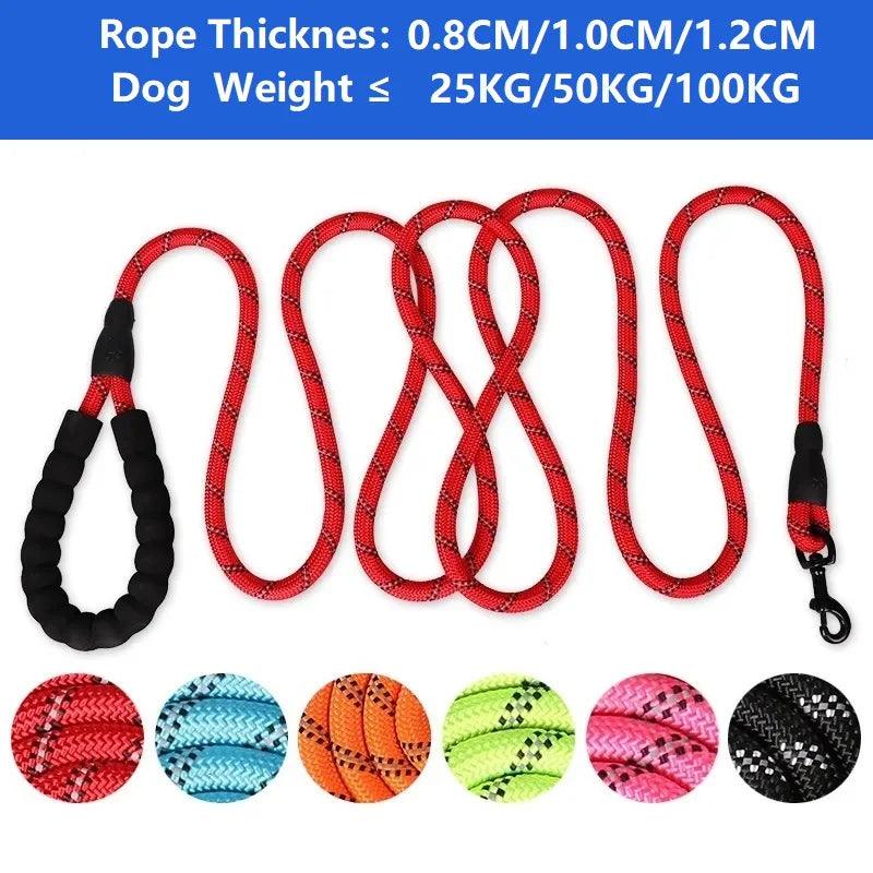 120/150/200/300CM Strong Leashes for Dogs - whiskerwonderland