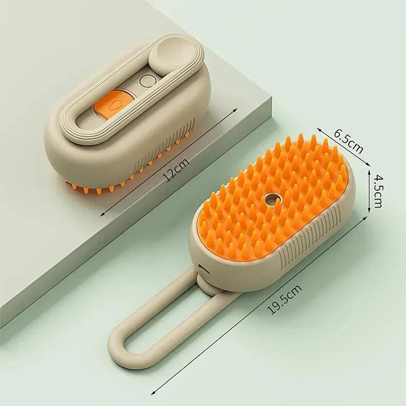 3 in 1 Pet Steam Brush - whiskerwonderland