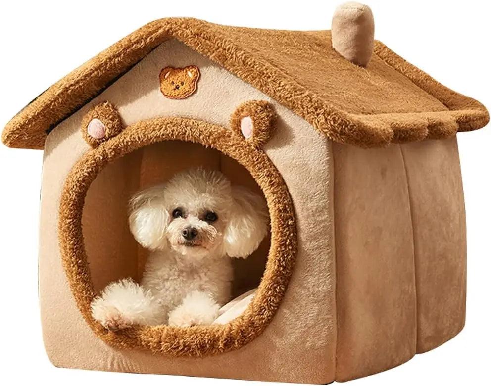 Pet House Dog Bed - whiskerwonderland