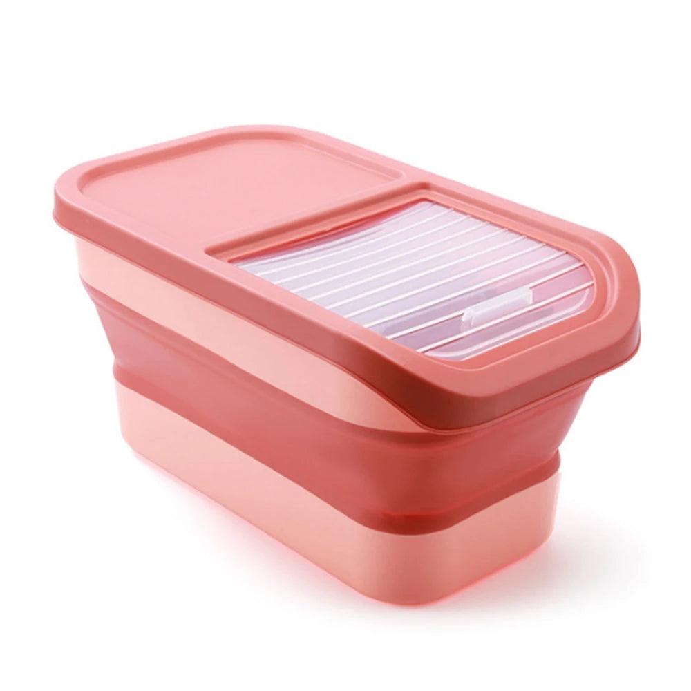 Collapsible Dog Food Storage - whiskerwonderland