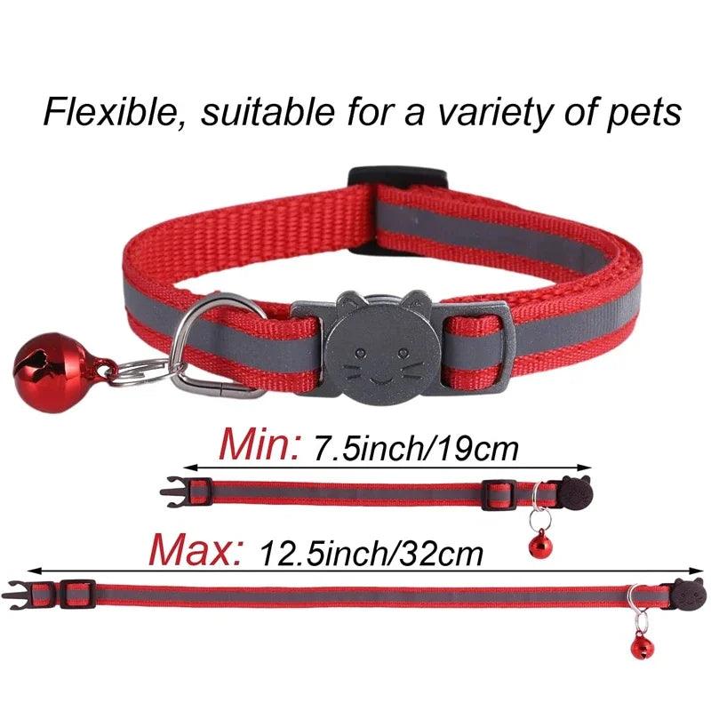 Safety Breakaway Cat Collar - whiskerwonderland