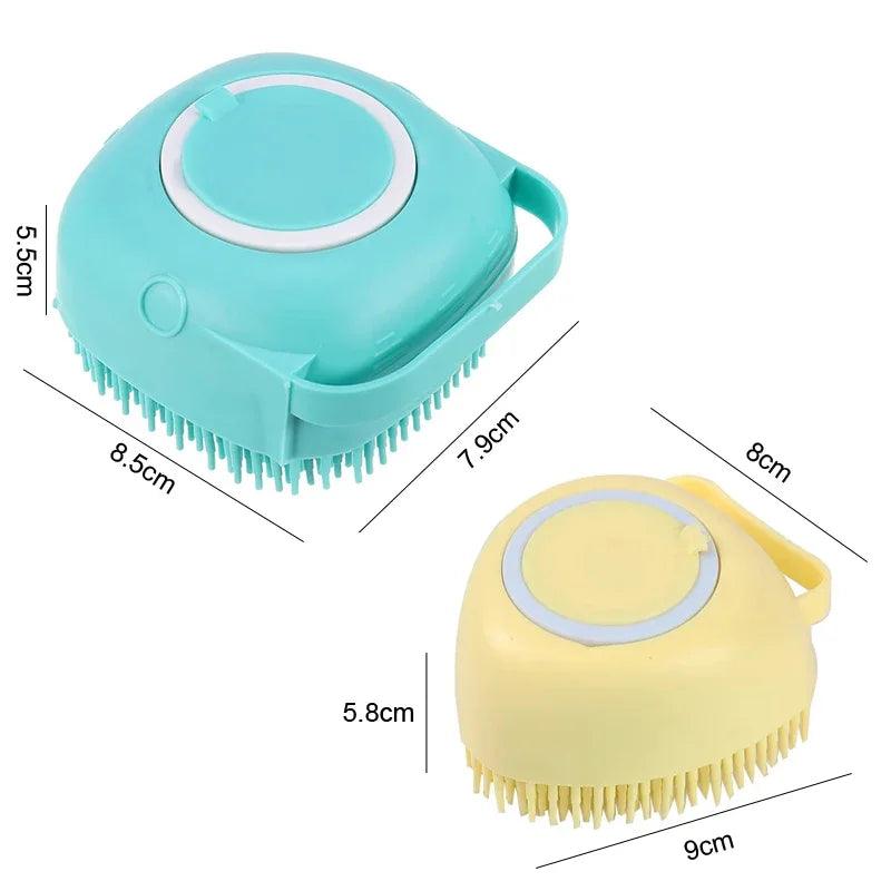 Cat Massage Brush Shampoo - whiskerwonderland