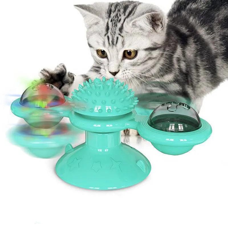 Windmill Cat Toy Interactive - whiskerwonderland