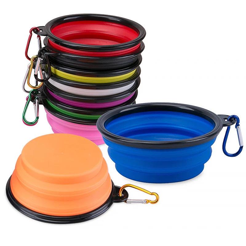 Travel Portable Feeding Bowls Dog - whiskerwonderland