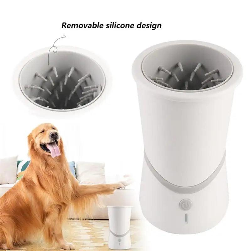 Automatic Dog Paws Cleaner - whiskerwonderland