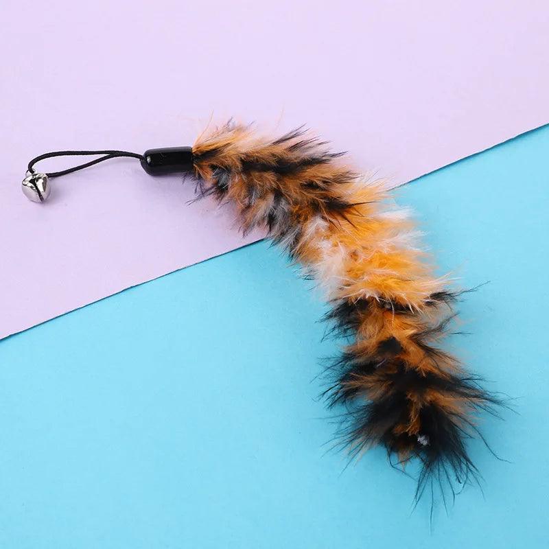 Funny Cat Stick Toy - whiskerwonderland