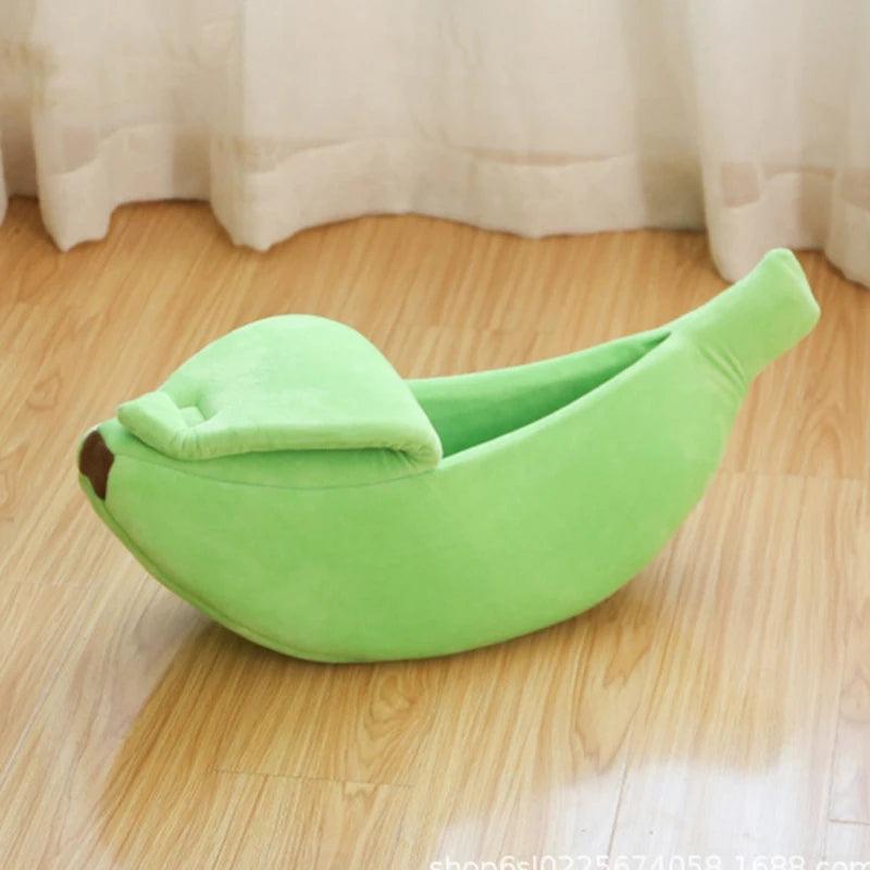 Banana Cat Bed - whiskerwonderland