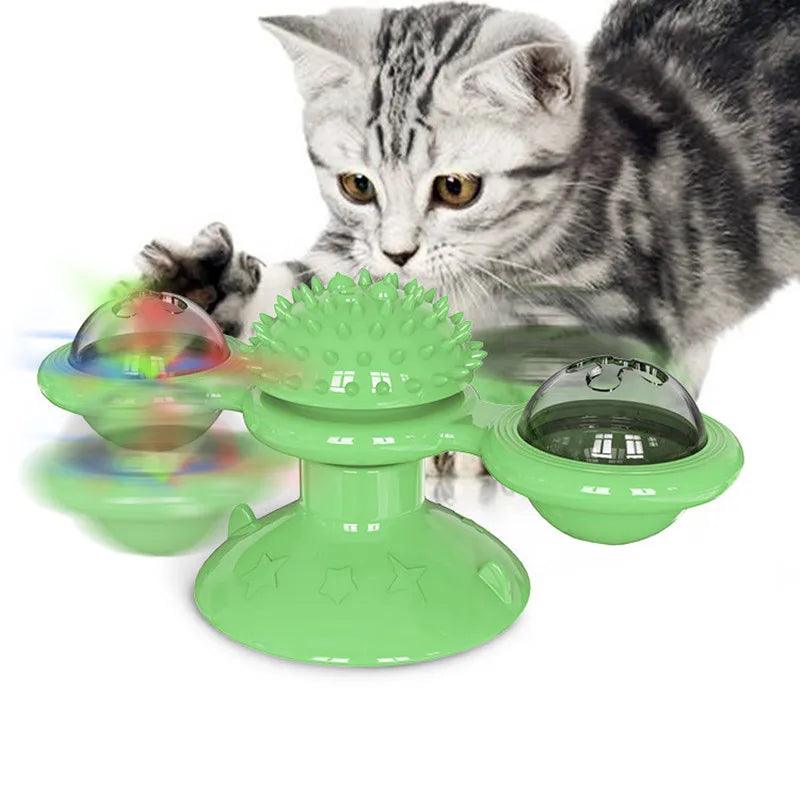 Windmill Cat Toy Interactive - whiskerwonderland