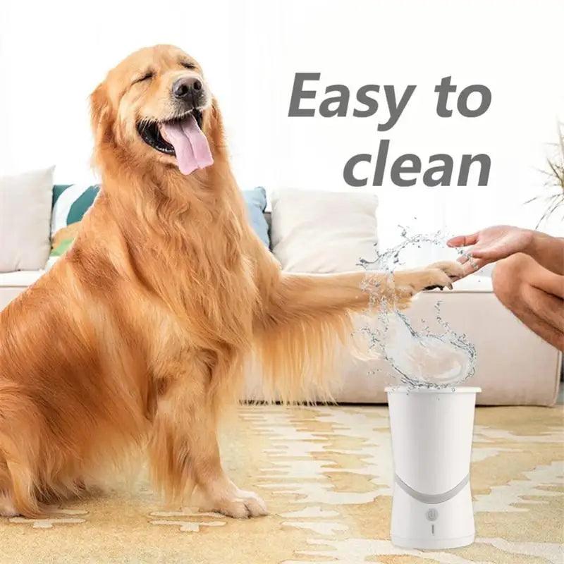 Automatic Dog Paws Cleaner - whiskerwonderland