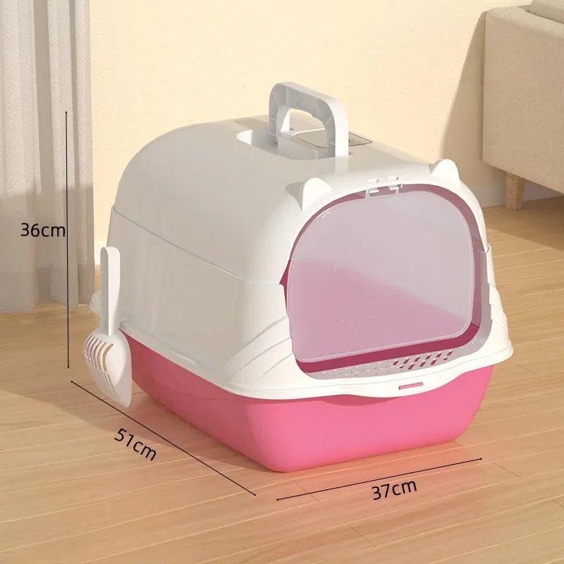 Large Pet Cat Toilet - whiskerwonderland