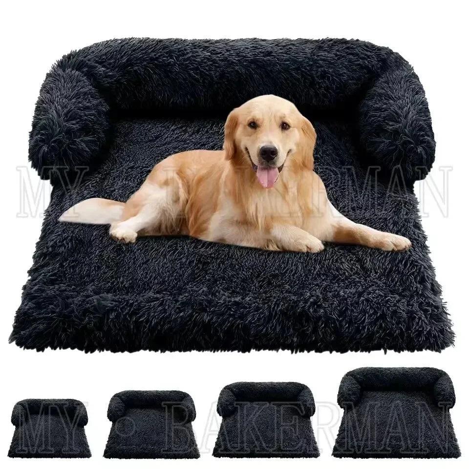 soft pet dog bed sofa - whiskerwonderland