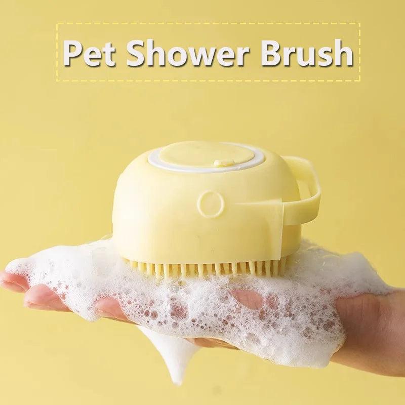 Cat Massage Brush Shampoo - whiskerwonderland