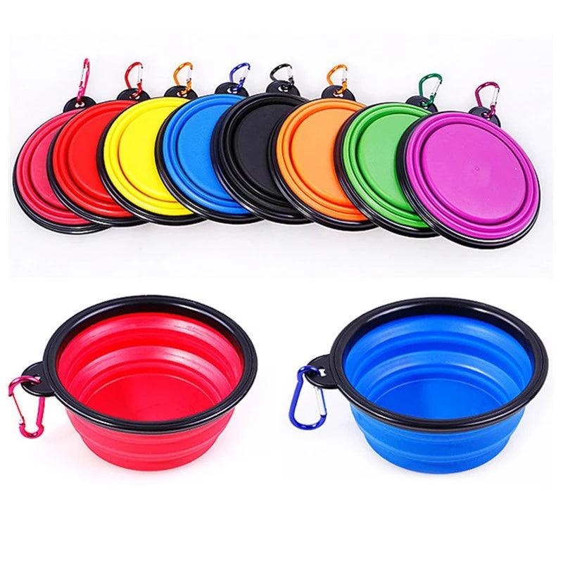 Travel Portable Feeding Bowls Dog - whiskerwonderland