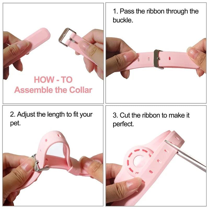 Airtag Case Collar for Cats - whiskerwonderland