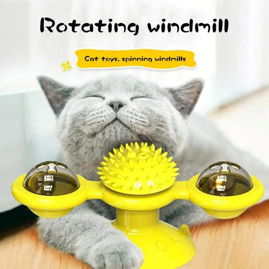 Windmill Cat Toy Interactive - whiskerwonderland