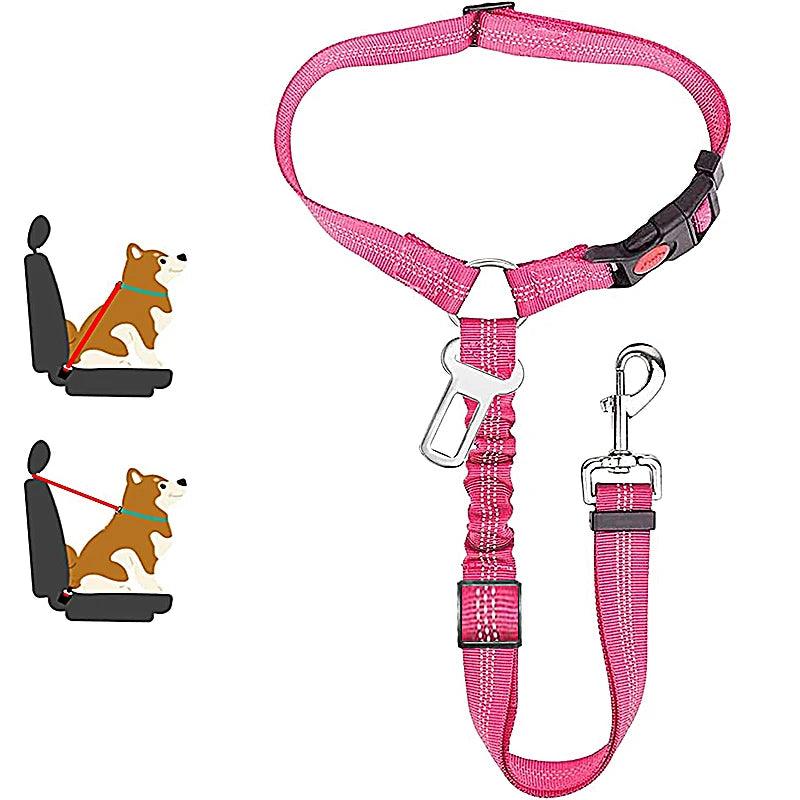 Dog Harness Leash Pet Car - whiskerwonderland