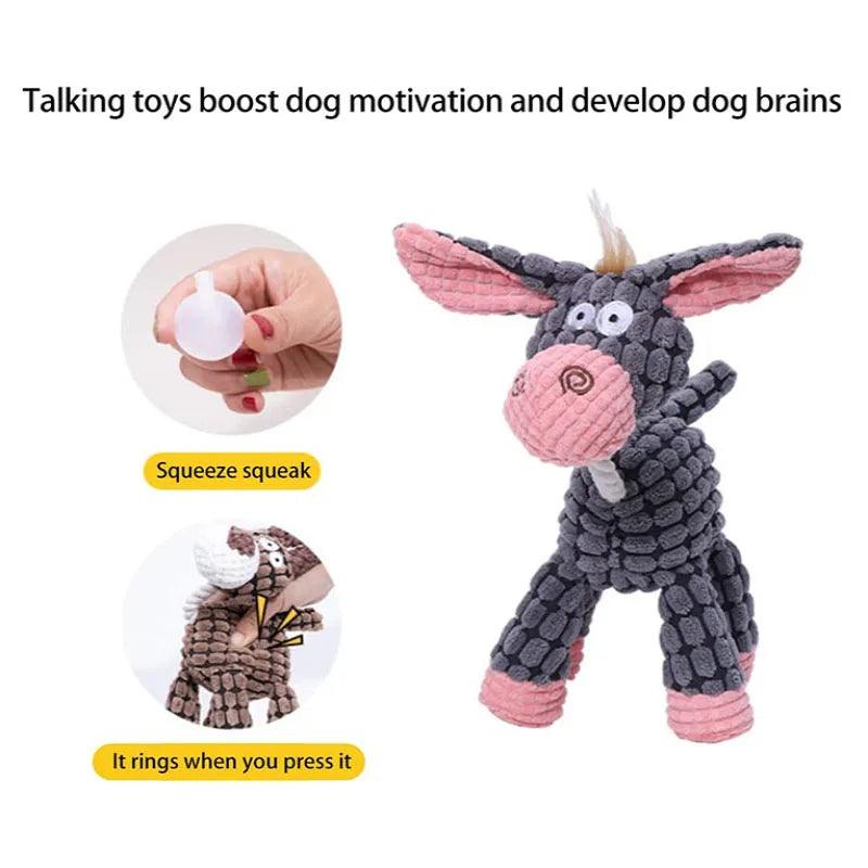 Dog Toy Donkey - whiskerwonderland