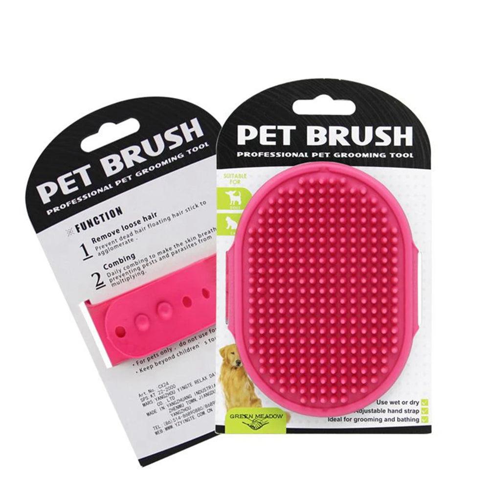 Pet Cleaning Brush Dog - whiskerwonderland