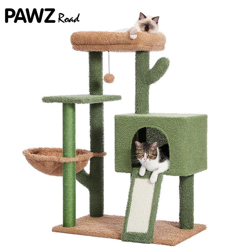 Cactus Cat Tree - whiskerwonderland