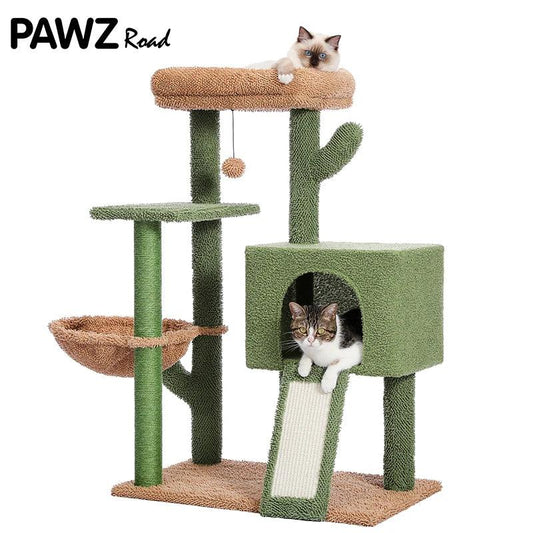 Cactus Cat Tree - whiskerwonderland