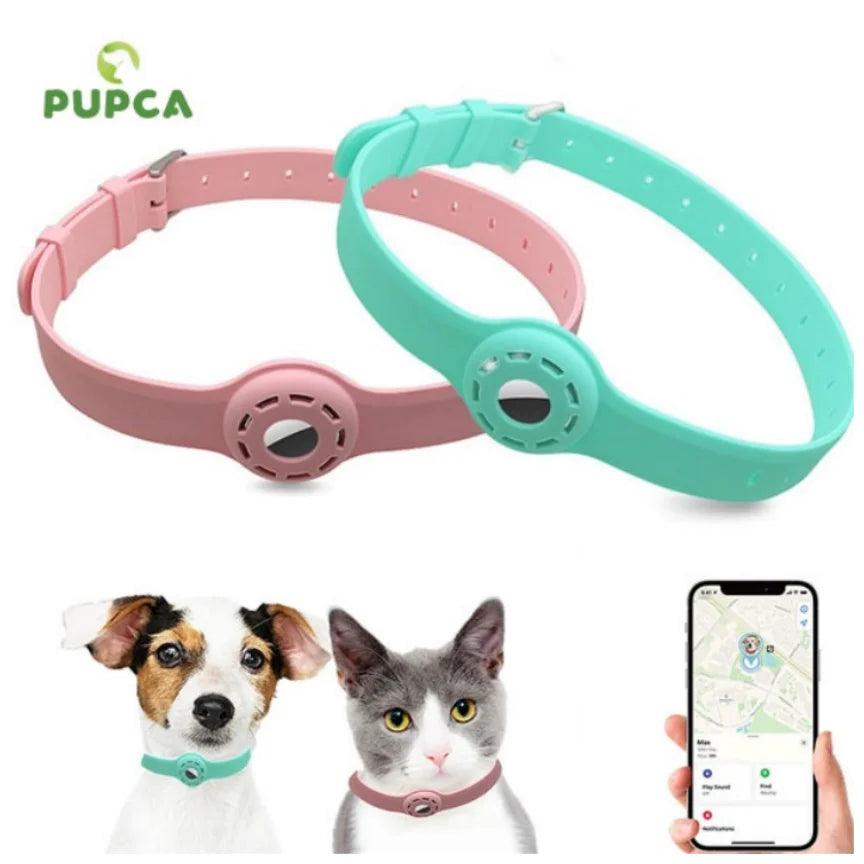 Airtag Case Collar for Cats - whiskerwonderland