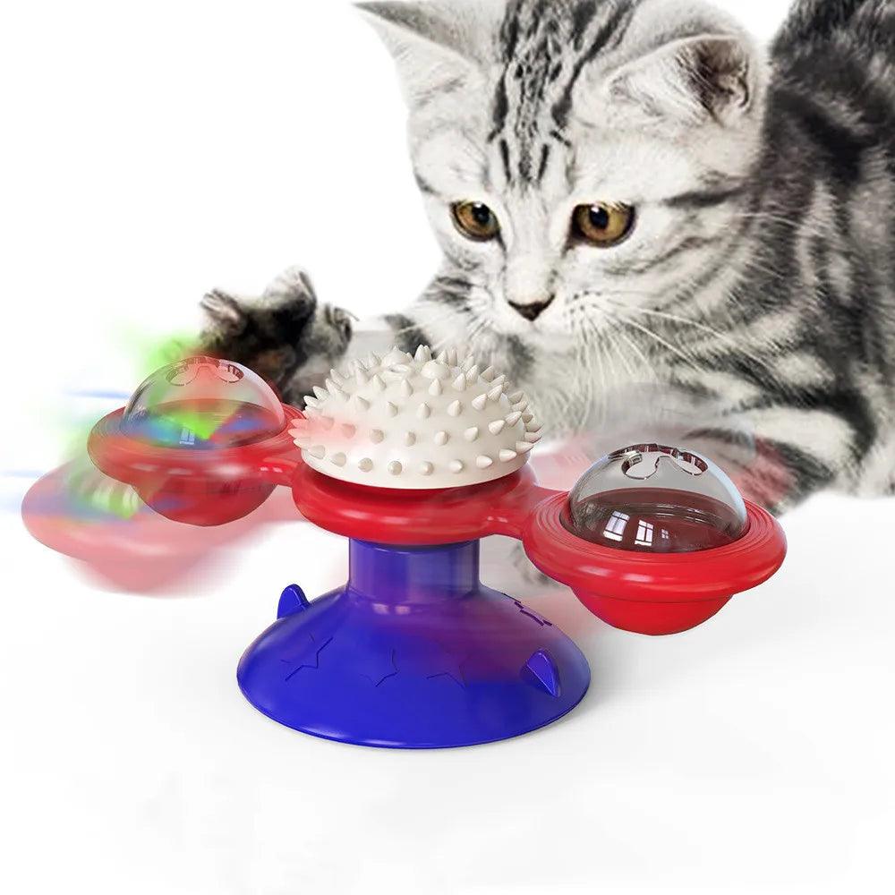 Windmill Cat Toy Interactive - whiskerwonderland