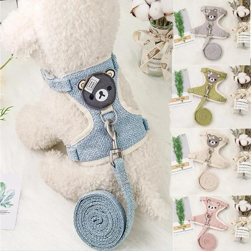 Cute Bear cat harness - whiskerwonderland