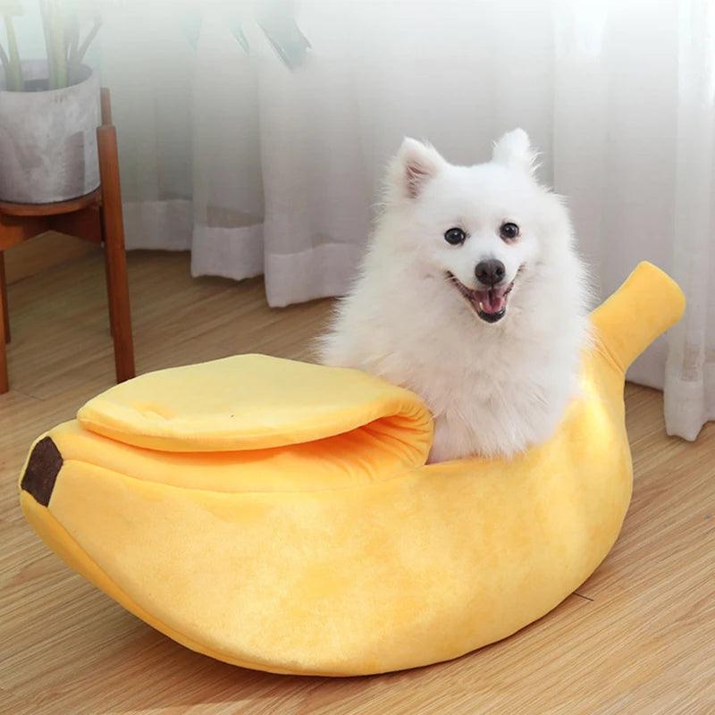 Banana Cat Bed - whiskerwonderland