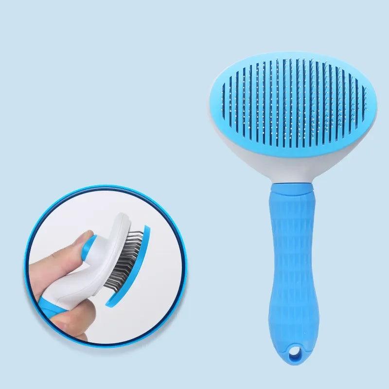 Cat Anti-Slip Grooming Brush Pet Hair - whiskerwonderland