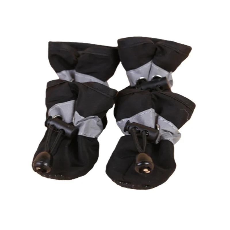 4pcs/set Waterproof Pet Dog Shoes - whiskerwonderland