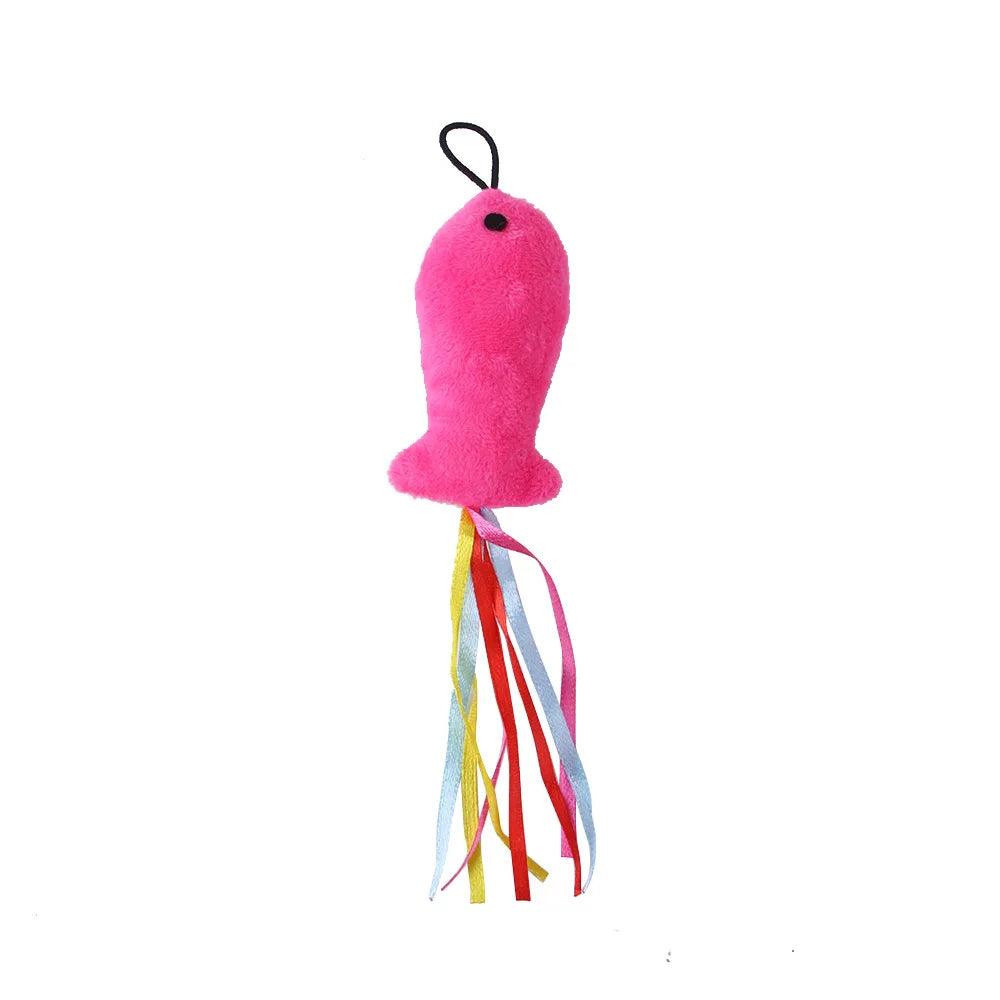 Funny Cat Stick Toy - whiskerwonderland