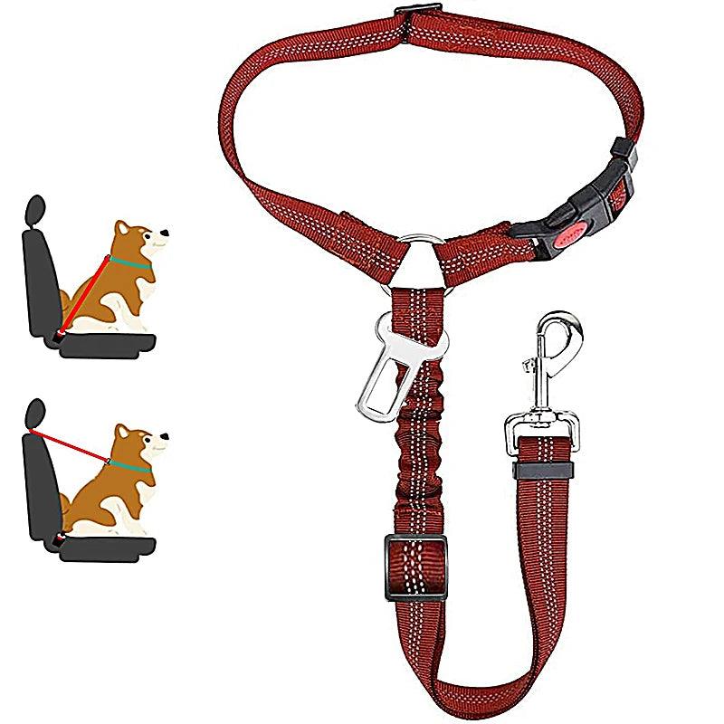 Dog Harness Leash Pet Car - whiskerwonderland