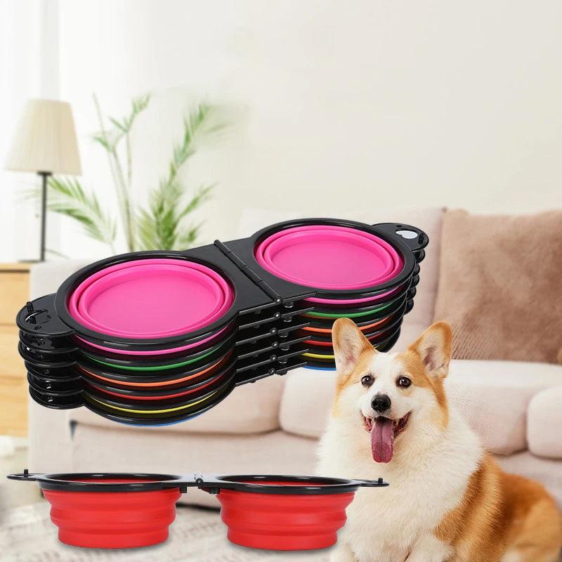 2 In 1 Dog Bowl - whiskerwonderland