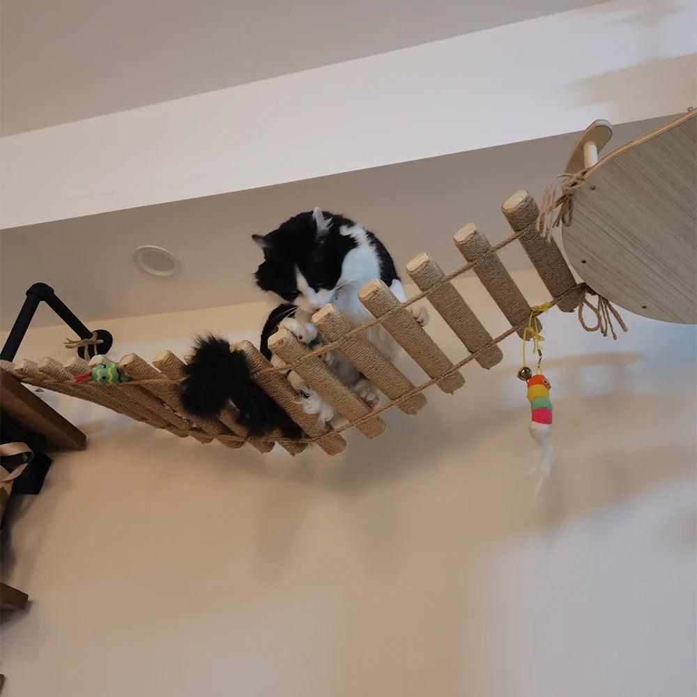 Cat Tree Wall Mounted - whiskerwonderland