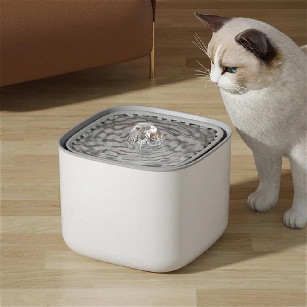 Cat Water Fountain 3L - whiskerwonderland