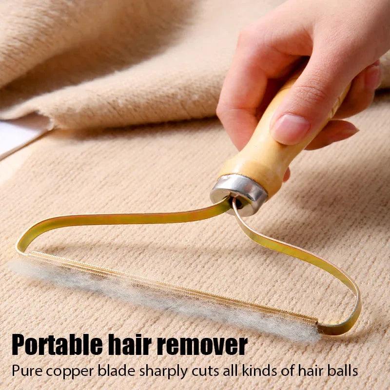 Portable Pet Hair Remover Manual Scraper - whiskerwonderland