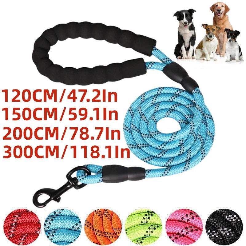 120/150/200/300CM Strong Leashes for Dogs - whiskerwonderland