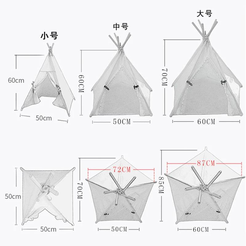 Pet Tent House - whiskerwonderland