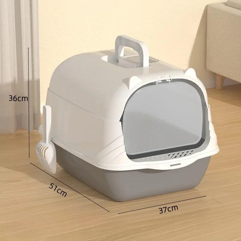 Large Pet Cat Toilet - whiskerwonderland