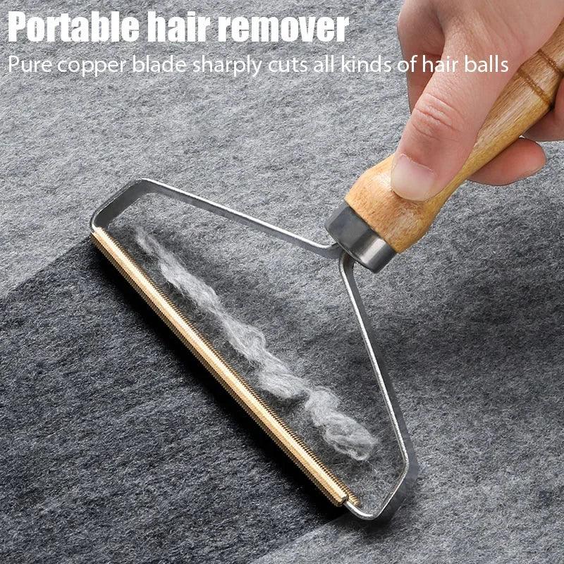 Portable Pet Hair Remover Manual Scraper - whiskerwonderland