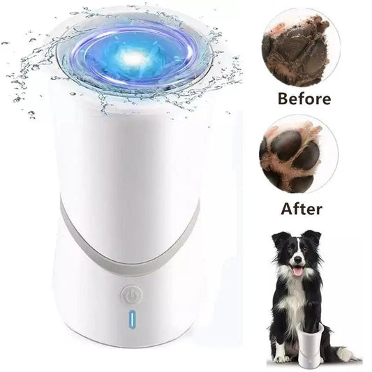 Automatic Dog Paws Cleaner - whiskerwonderland