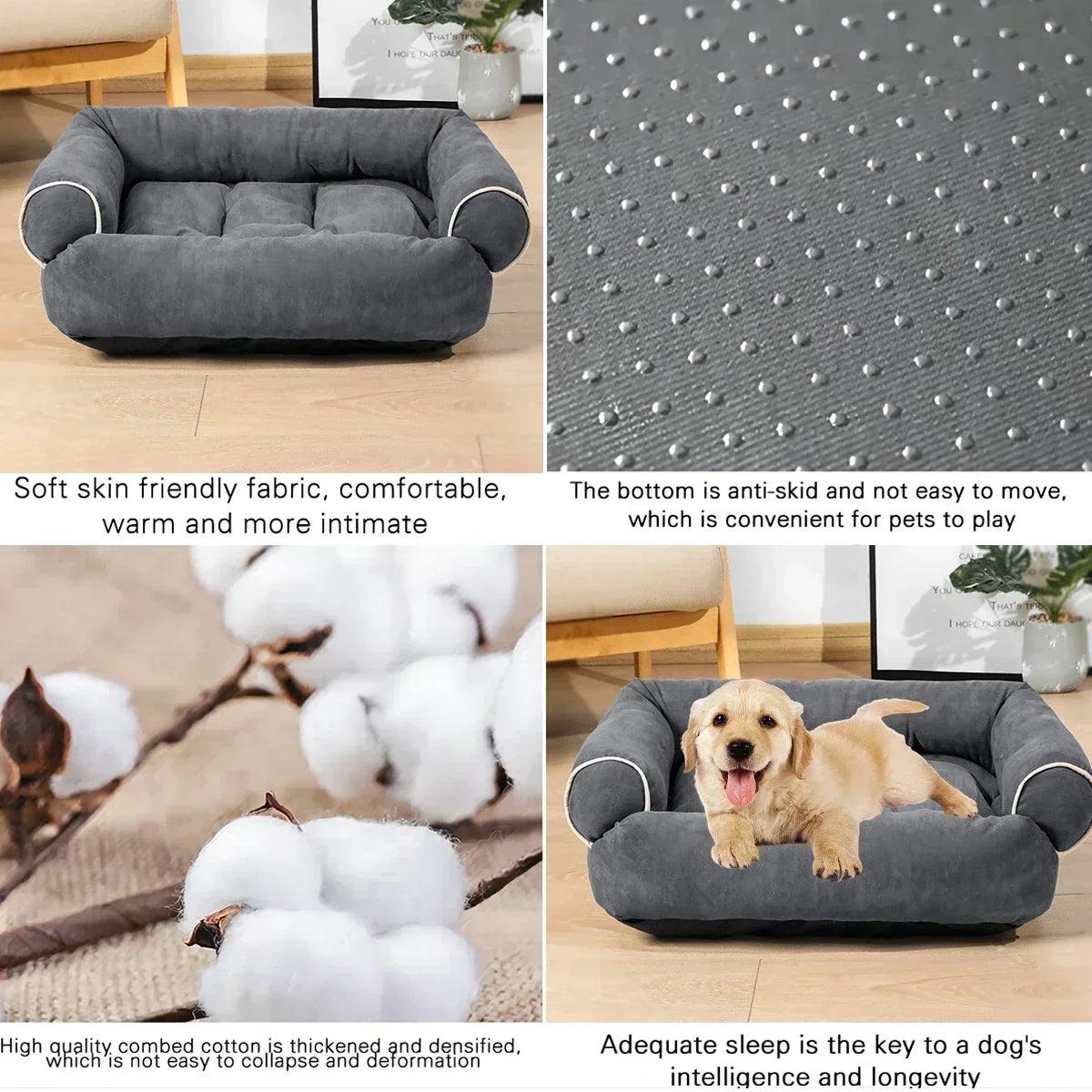 Pet Dog Bed Sofa - whiskerwonderland