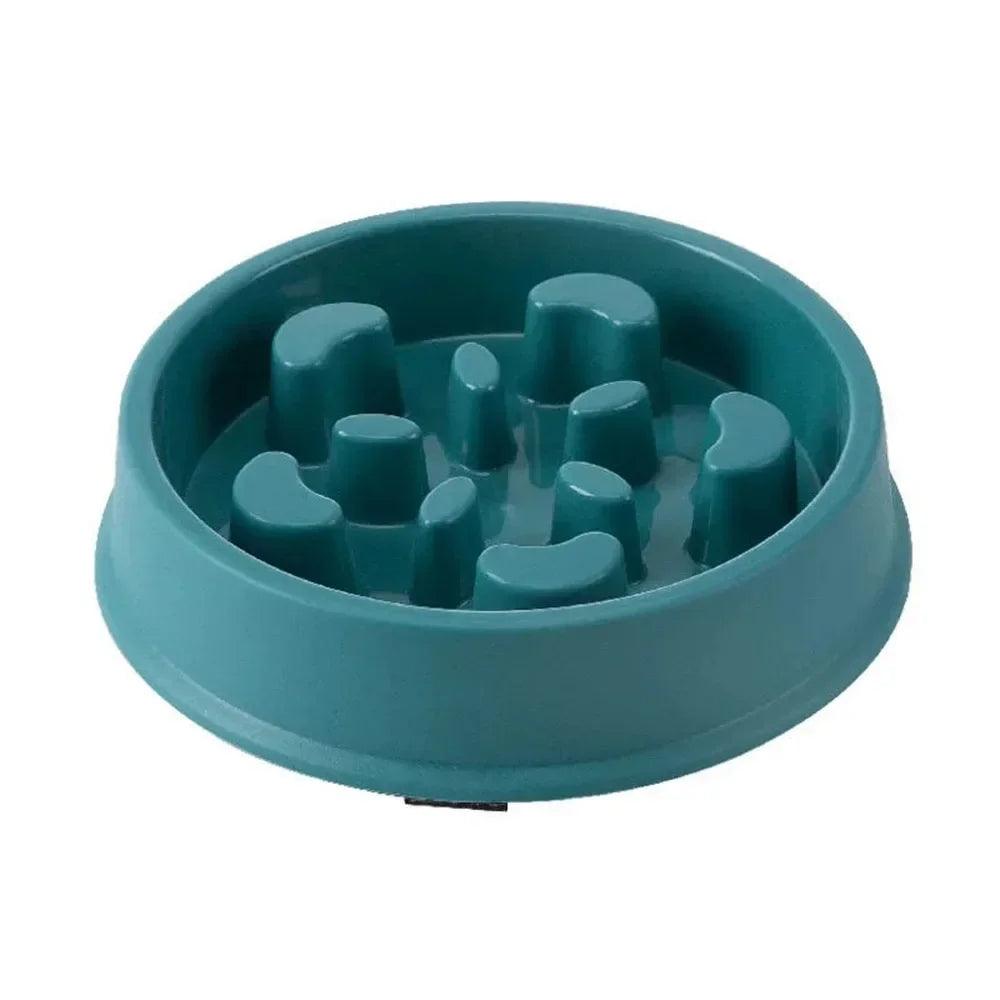 Pet Plastic Anti Choking Slow Food Bowl - whiskerwonderland