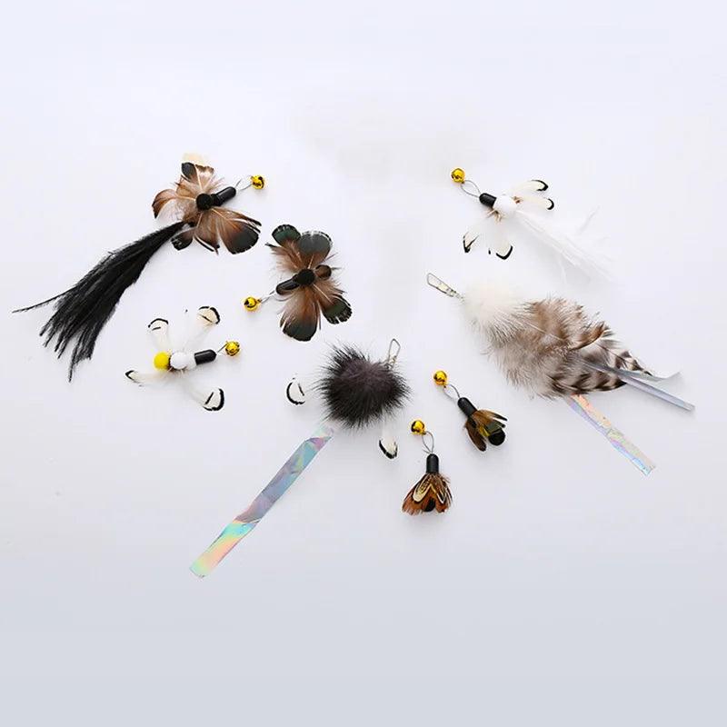 Cat Teaser Stick and Insect Bait Funny Kitten Interactive Toys - whiskerwonderland