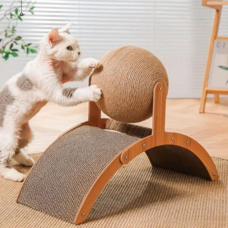 Cat Grinding Paw | Quiet Nail Grinder For Cats | whiskerwonderland