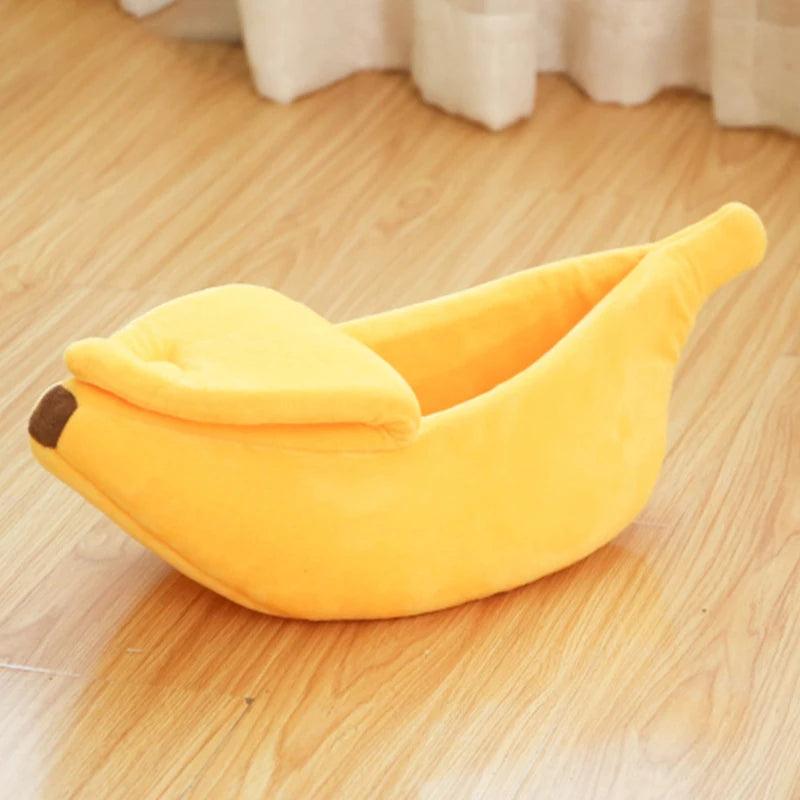 Banana Cat Bed - whiskerwonderland