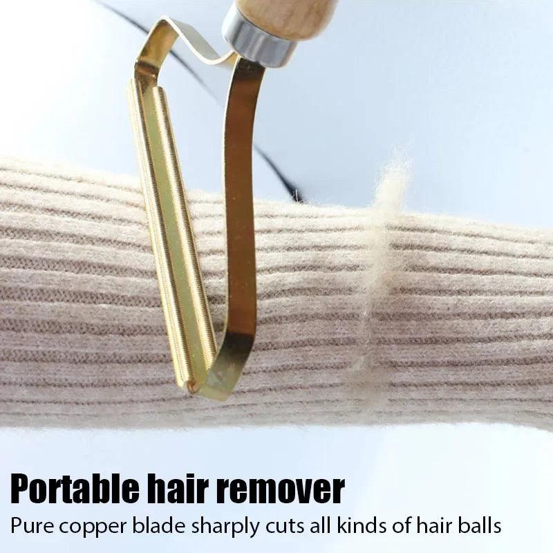 Portable Pet Hair Remover Manual Scraper - whiskerwonderland