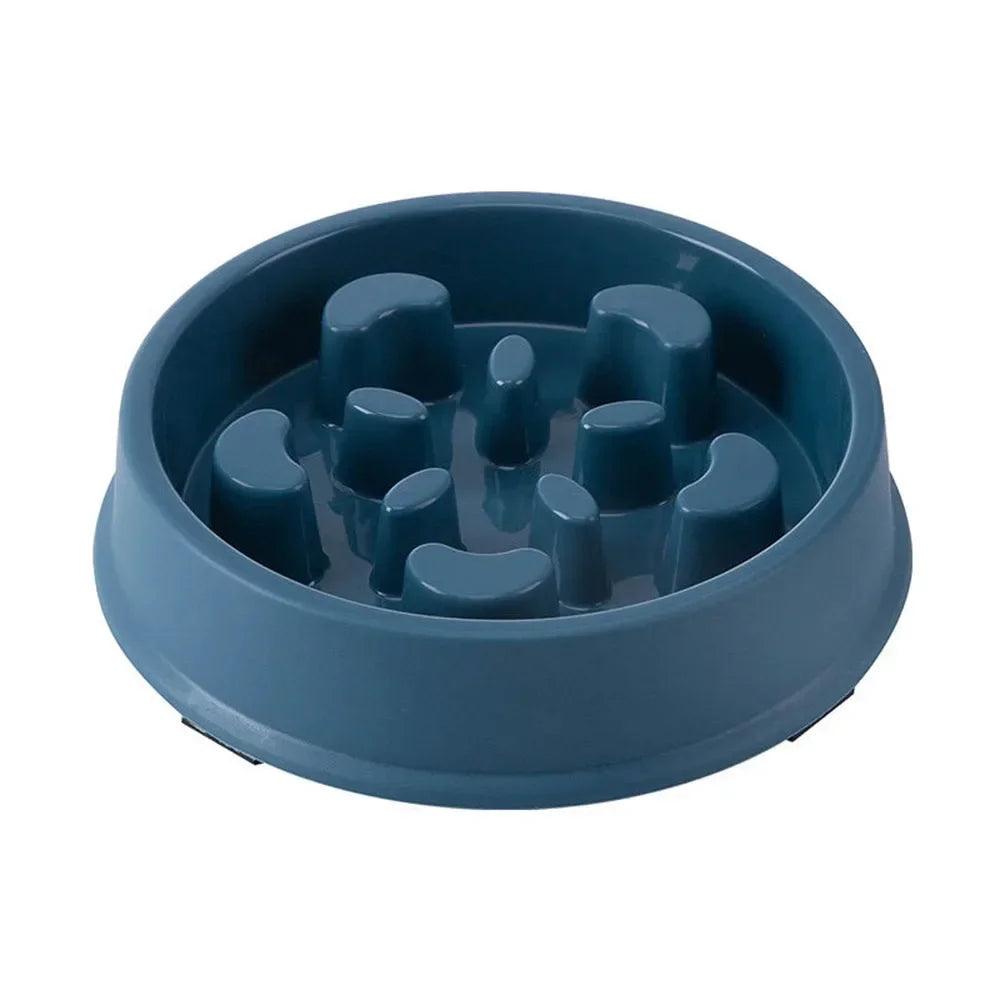 Pet Plastic Anti Choking Slow Food Bowl - whiskerwonderland